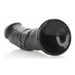 Real Rock Ultra Skin Gode Curved Strong 23 x 5.5cm Noir